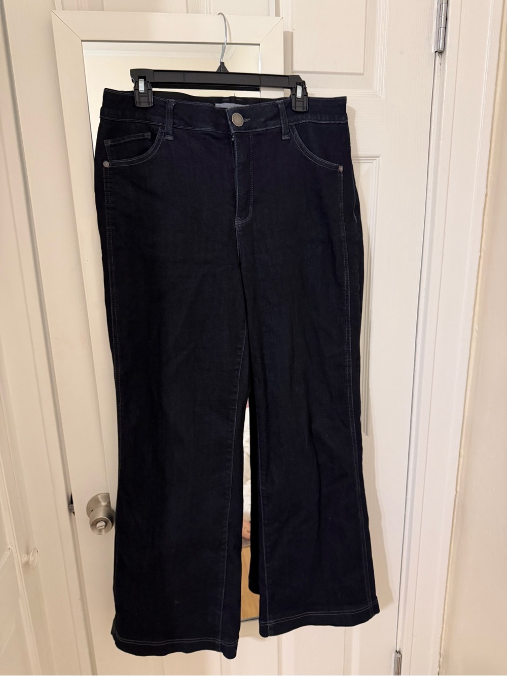 Wit & Wisdom Dark Wide-Leg Jeans